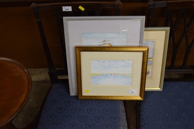 Lot 351 - Group of three watercolours to include Brendar...