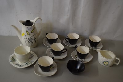 Lot 517 - Mid winter style craft tea set and others similar
