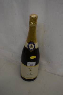 Lot 533 - Single bottle of guy de chassey grand cru...