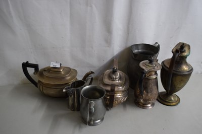 Lot 550 - Mixed metal wares