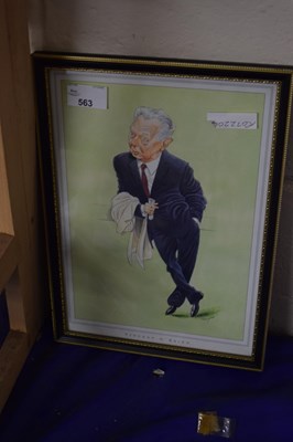 Lot 563 - Vncent O'Brian cartoon print