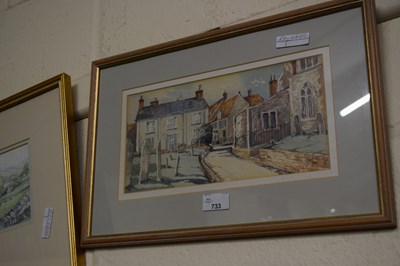 Lot 733 - Jason Partner print frmaed and glazed