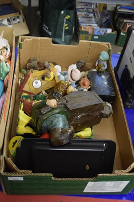 Lot 608 - Box of household ornaments