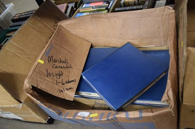 Lot 615 - Marshall Cavendish insight ring binders