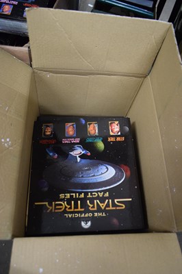 Lot 617 - A box of Star Trek 17-19