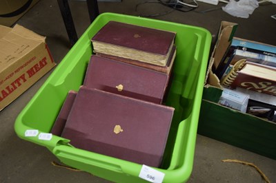 Lot 596 - BOX CONTAINING CHARLES DICKENS BOOKS
