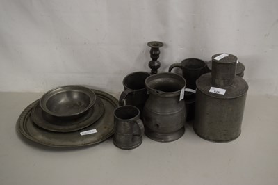 Lot 626 - Qty of pewter
