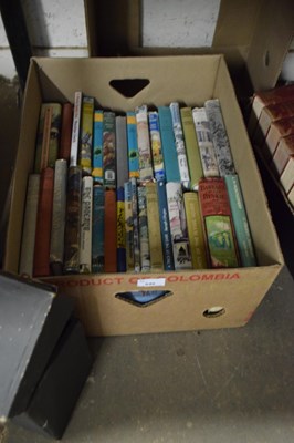 Lot 646 - Box of assorted hardback fiction