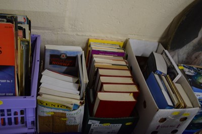 Lot 667 - Three boxes of books