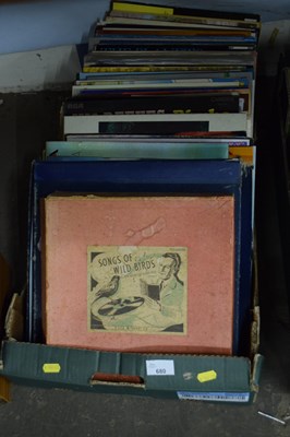 Lot 680 - Box of assorted records