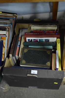 Lot 681 - Box of assorted books