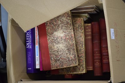 Lot 774 - One box mixed books