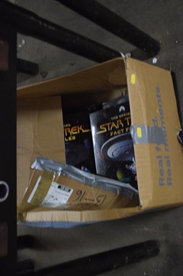 Lot 653 - Two boxes the official Star Trek fact files
