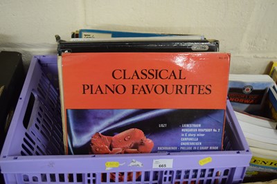 Lot 665 - One box mixed records