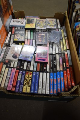 Lot 615 - ONE BOX CASSETTE TAPES