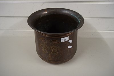 Lot 55 - LATE 19TH/EARLY 20TH CENTURY COPPER JARDINIERE