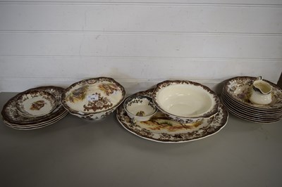 Lot 176 - QUANTITY OF ROYAL WORCESTER PALISSY GAME...