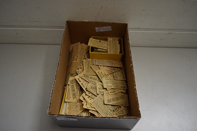 Lot 101 - BOX CONTAINING GREAT EASTERN TICKETS