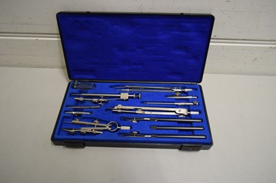 Lot 145 - CASED TECHNICAL DRAWING SET