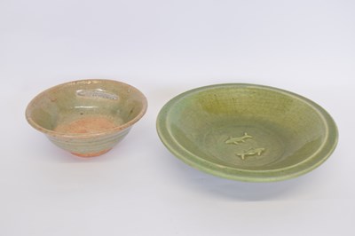 Lot 1 - Group of Chinese pottery items including a...