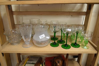 Lot 531 - MIXED LOT VARIOUS DRINKING GLASSES TO INCLUDE...