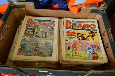 Lot 665 - BOX OF BEANO COMICS