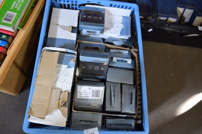 Lot 672 - BOX OF AS NEW LIGHT SWITCHES