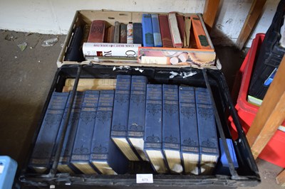 Lot 673 - TWO BOXES OF BOOKS TO INCLUDE CHILDREN'S...