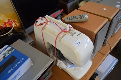 Lot 737 - JANOME NEW HOME ELECTRIC SEWING MACHINE