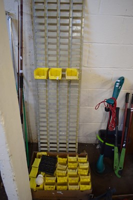 Lot 886 - YELLOW PLASTIC WORKSHOP TIDY TRAYS AND...