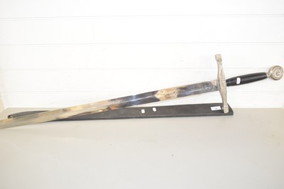 Lot 58 - LARGE REPRODUCTION SWORD
