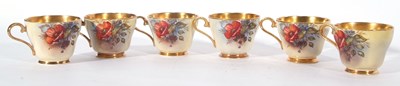 Lot 25 - L Bailey for Aynsley, a coffee set comprising...