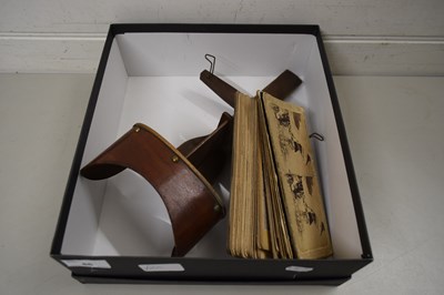Lot 86 - STEREOSCOPE VIEWER AND CARDS