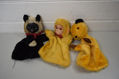 Lot 91 - SOOTY GLOVE PUPPET AND TWO OTHERS