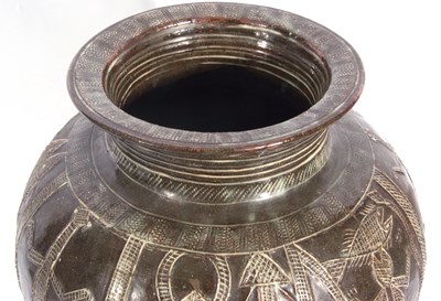 Lot 27 - Large water pot by Ladi Kwali (Nigerian circa...