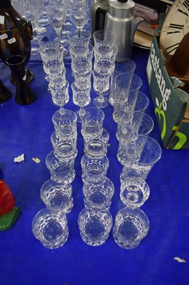 Lot 149 - QUANTITY OF MODERN KOSTA BODA DRINKING GLASSES