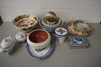 Lot 171 - MIXED LOT VARIOUS CERAMICS AND OTHER ITEMS TO...