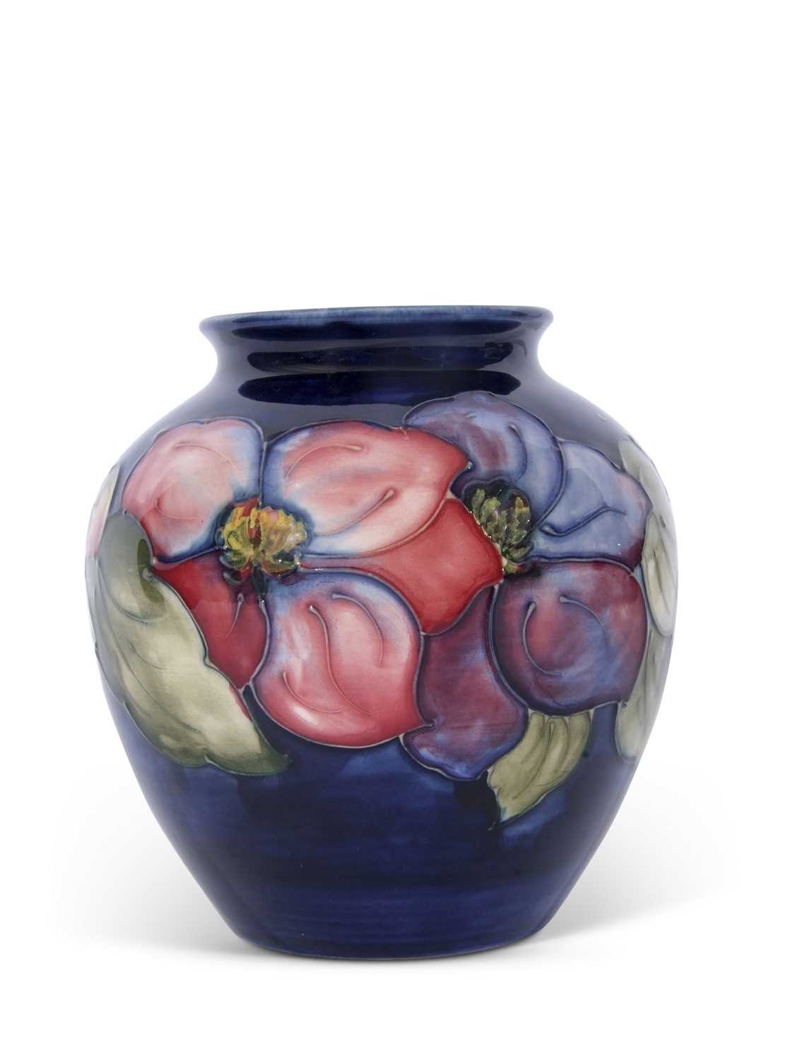 Lot 34 - Moorcroft vase of bulbous form, mid-20th...