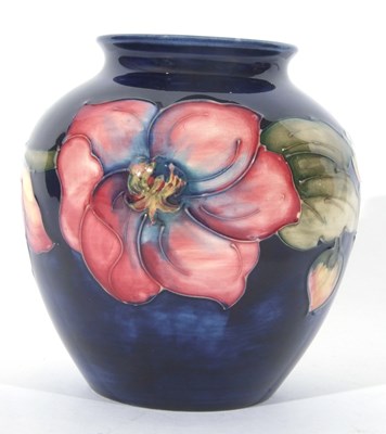 Lot 34 - Moorcroft vase of bulbous form, mid-20th...
