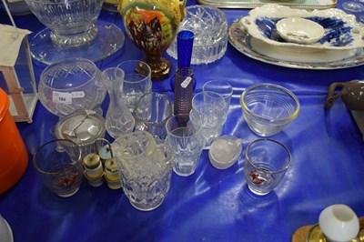 Lot 184 - MIXED LOT - VARIOUS HOUSEHOLD DRINKING GLASSES,...