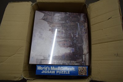 Lot 867 - BOX OF VARIOUS JIGSAW PUZZLES