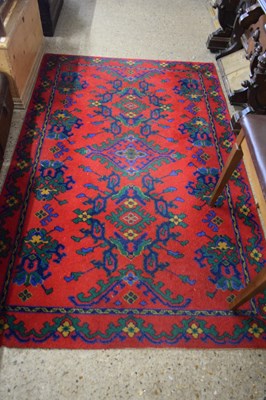 Lot 317 - 20TH CENTURY FLOOR RUG DECORATED WITH...