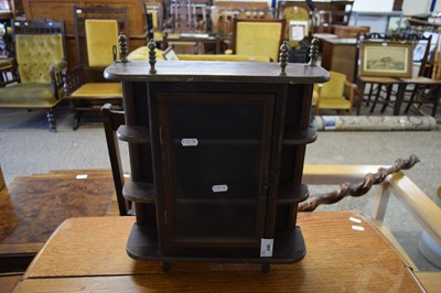 Lot 446 - SMALL TABLE TOP DISPLAY CABINET