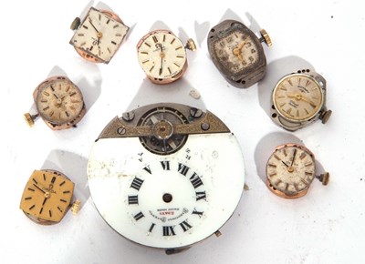 Lot 285 - Mixed Lot including a Hebdomas patent watch...