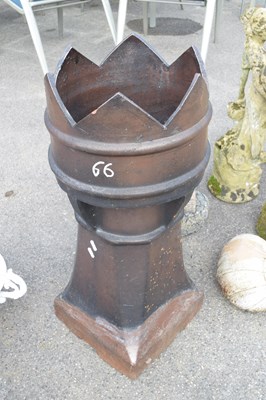 Lot 66 - Chimney stack, height 75cm