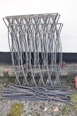 Lot 134 - Quantity of metal railings