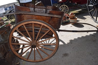 Lot 150 - Vintage horse drawn cart with a pair of...