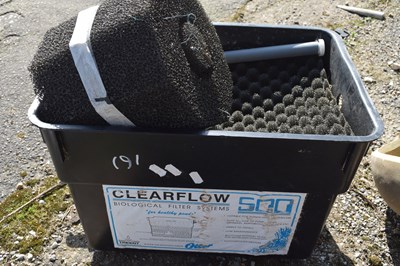 Lot 161 - Pond clearflow biological filter system