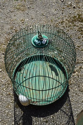 Lot 165 - Wire birdcage
