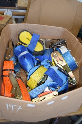 Lot 197 - Large quantity of as new ratchet straps
